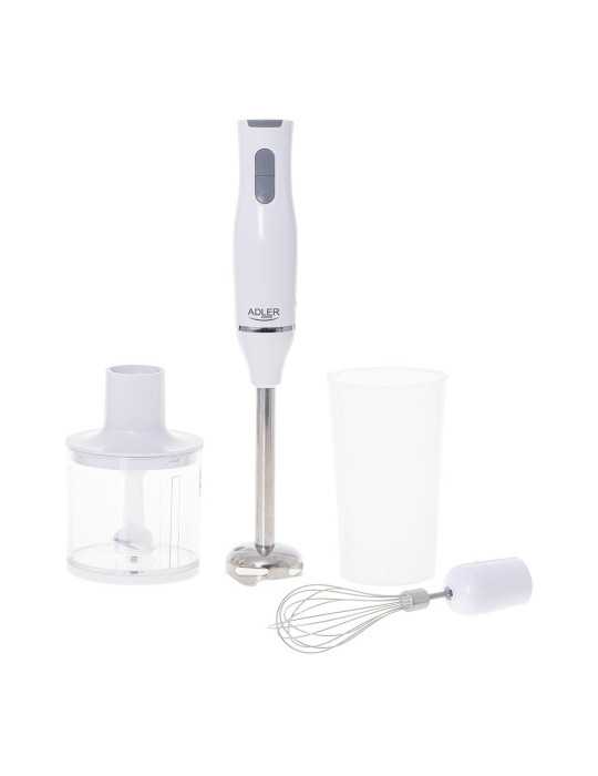 Batidora de Mano Ad 4620 800 W, Blanca ADLER