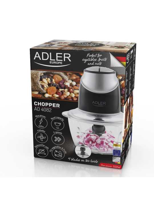 Picadora Ad 4082, 550 W, 1,2 L ADLER