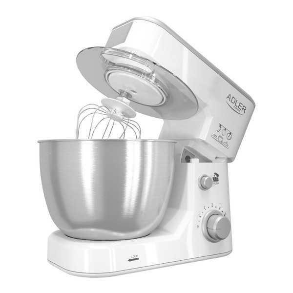 Batidora Amasadora AD4216, Blanca, 1000 W, 4 L ADLER