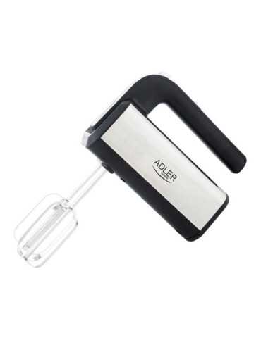 Batidora Amasadora de Mano, AD4225, Inox y Negra, 800 W ADLER 2