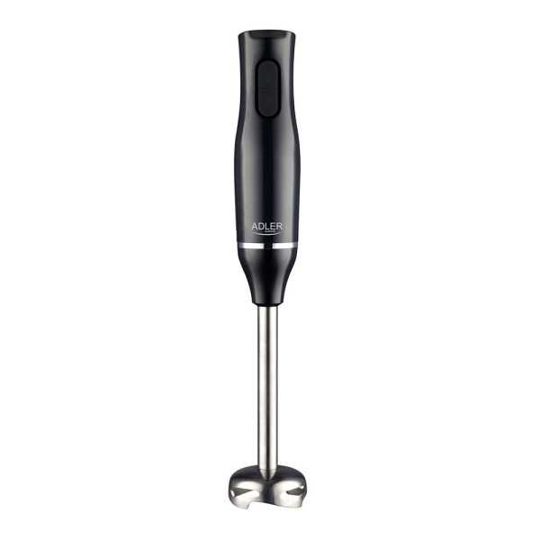 Batidora de Mano con Picadora y Vaso, AD4620, Negra, 800 W ADLER