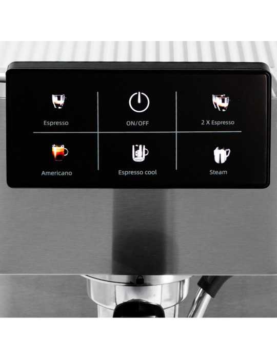 Cafetera Espresso 5 en 1 AD4390, Inox, 1350 W, 20 Bar ADLER