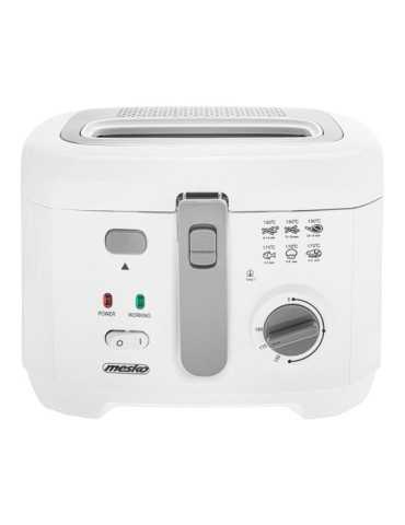 Freidora de Aceite MS4908G, Blanca, 2,5 L 1800 W MESKO 2