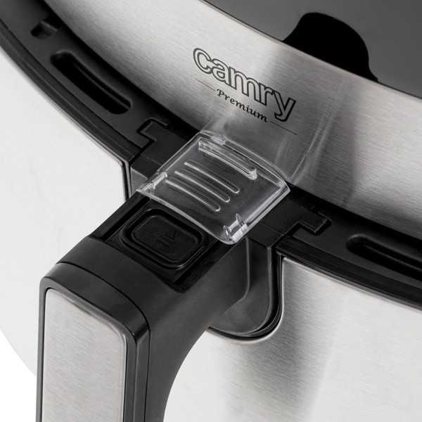 Freidora de Aire CR6311, Inox / Negra, 5 L, 2500 W CAMRY