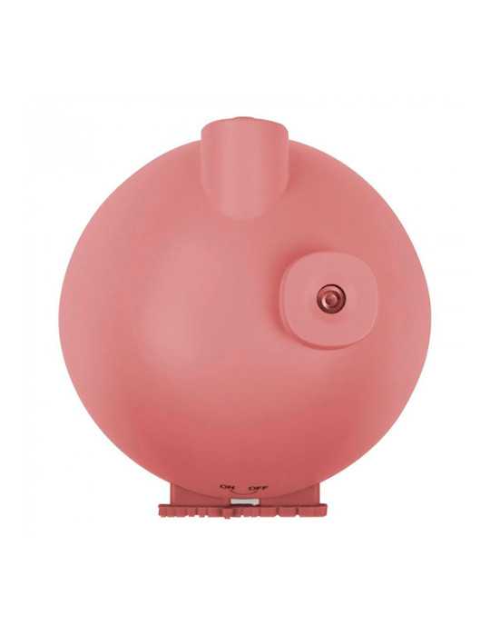 Humidificador con Luz LED RGB y Proyector Recargable Modelo Hongo Rosa MARY´S