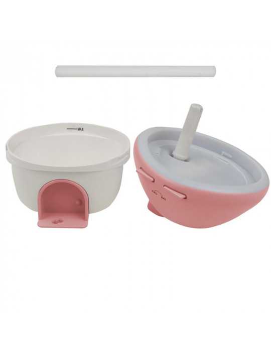 Humidificador con Luz LED RGB y Proyector Recargable Modelo Hongo Rosa MARY´S