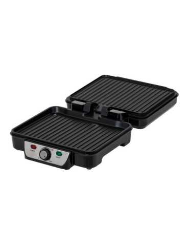Grill Multifunción MS3050, Inox y Negra, 2500 W MESKO
