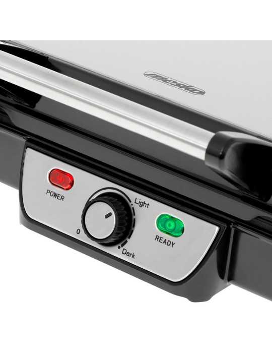 Grill Multifunción MS3050, Inox y Negra, 2500 W MESKO