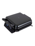 Sandwichera 4en1 AD3096 con Pantalla Táctil, Inox y Negra, 2200 W ADLER