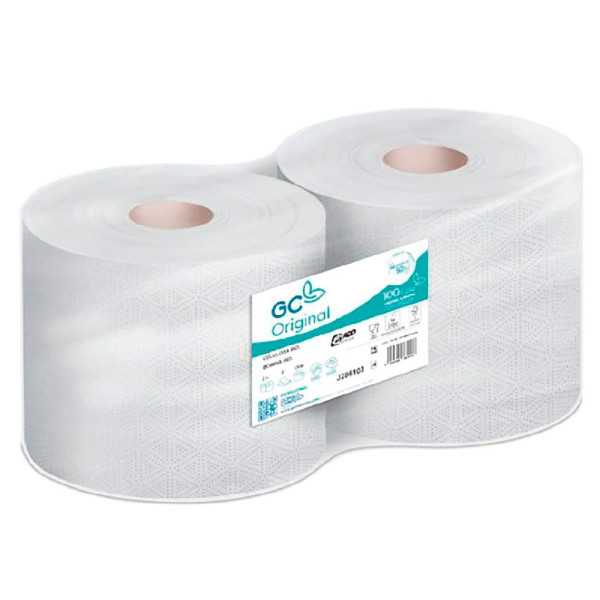Bobina Papel Industrial 450 m 2 uds GOMA CAMPS