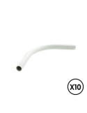 Curva Rigida PVC Ø 25 mm, Gris, 10 unidades TUPERSA