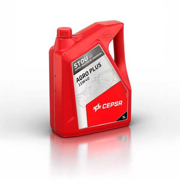 Aceite Lubricante Multifuncional Agro Plus 15W40, 5 l CEPSA