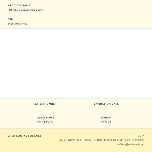 Lote de 5 Unidades Fusible Neozed D03 100 A