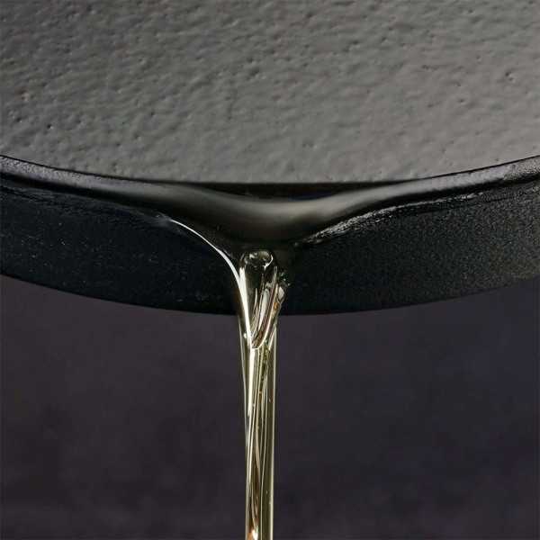 Sartén de Hierro Fundido Precurado Black Collection, Ø30 cm TRAMONTINA