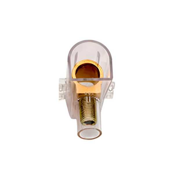 Lote de 5 Unidades Regleta Ciega Transparente 35 mm² TEKOX
