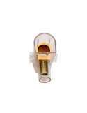 Lote de 5 Unidades Regleta Ciega Transparente 35 mm² TEKOX