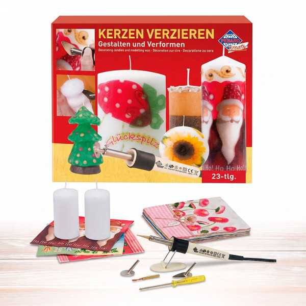 Set Creativo para Decorar, Pintar y Dar Forma A las Velas PEBARO