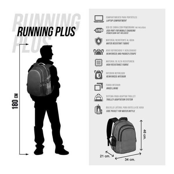 Mochila Running Plus Minnie Mouse Closer 32 l KARAKTERMANIA