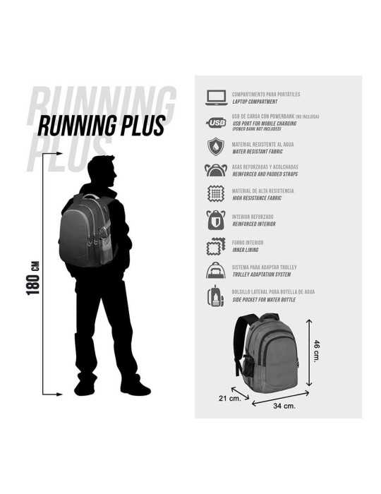 Mochila Running Plus Minnie Mouse Closer 32 l KARAKTERMANIA