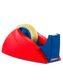 Portarollos Easy Cut Rojo / Azul para Rollos de 66 m TESA