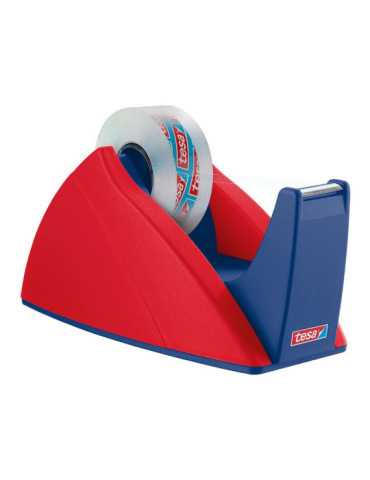 Portarollos Easy Cut Rojo / Azul para Rollos de 33 m TESA
