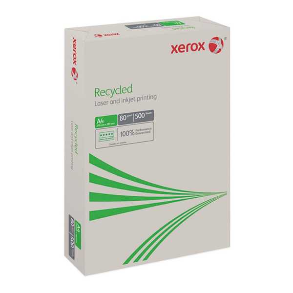 Lote de 5 Unidades Papel DIN A4 Multifunción Recycled 80 g/m² 500 Hojas XEROX