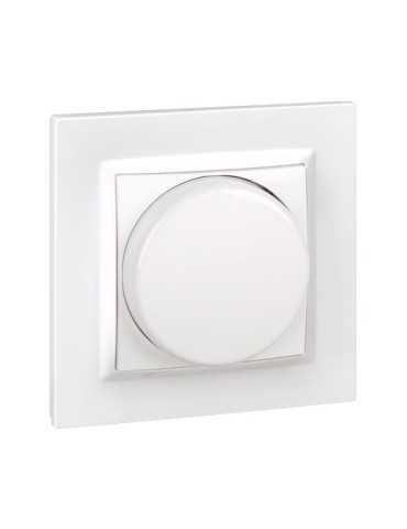 Interruptor LED Regulable Blanco con Marco SIMON