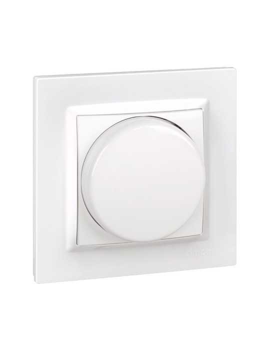 Interruptor LED Regulable Blanco con Marco SIMON
