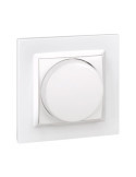Interruptor LED Regulable Blanco con Marco SIMON