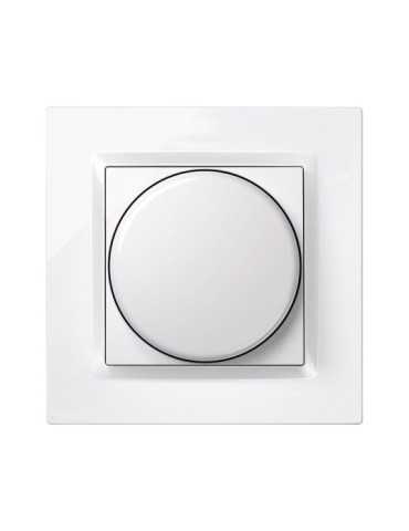 Interruptor LED Regulable Blanco con Marco SIMON 2