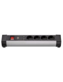 Base Múltiple con Fijación 4 Tomas + 3 USB 1,5 m de Cable SIMON