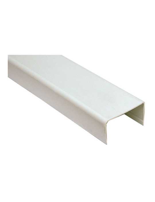 Lote de 48 Unidades Tapa para Canal Clima de 40 x 70 mm, (Precio por Mts) SOLERA