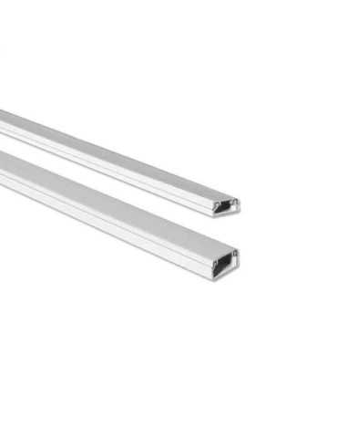 Lote de 32 Unidades Mini Canal Blanca 2 m 16 x 16 mm (Precio por Metro) EDM