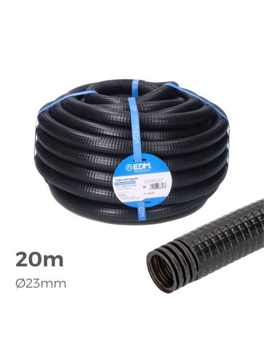 Corrugado para Exterior Medida 23mm M-32 20m CE EDM