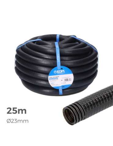 Corrugado para Exterior Medida 23mm M-32 25m CE EDM