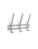 Colgador de Acero Inoxidable 6 Ganchos Doble (Blister) INOFIX
