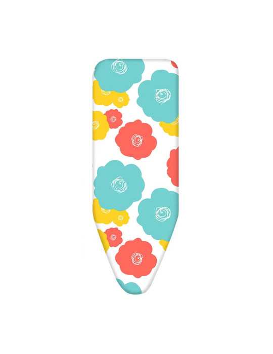 Funda Power Vap Flores para Tablas de Planchar 130 x 48 cm INOFIX