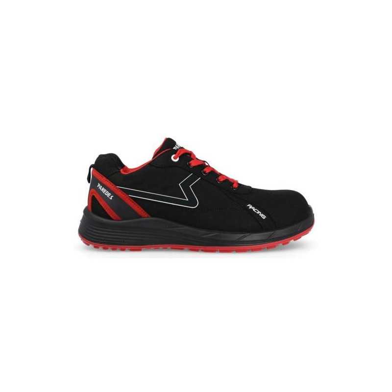 Zapato seguridad PAREDES S3 Alonso negro-rojo Talla 41