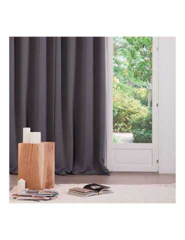 Cortina Ocultación Gris 135 x 240 cm, 2 uds ATMOSPHERA 2
