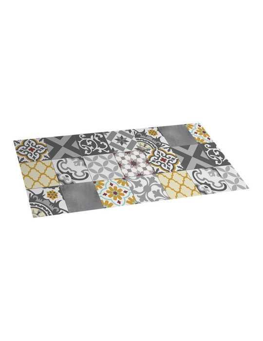 Alfombra Vinílica Croma Patch Gris-Ambar 50 x 110 cm CROMA COLLECTION