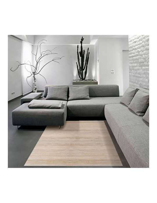 Alfombra Bambú Yeso 140 x 200 cm BAMBOO COOL