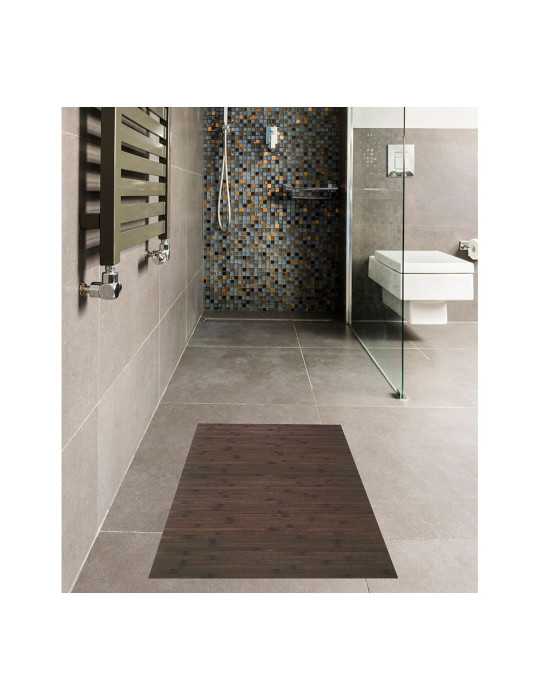 Alfombra Bambú Wengé 160 x 240 cm BAMBOO COOL