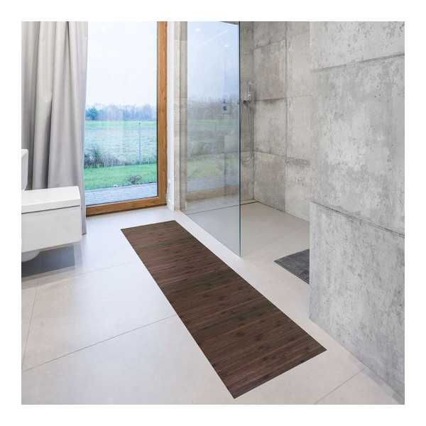 Alfombra Bambú Wengé 160 x 240 cm BAMBOO COOL