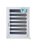 Estor Enrollable Clip & Fix, Noche & Dia, Plata 120 x 180 cm CINTACOR - STOR PLANET