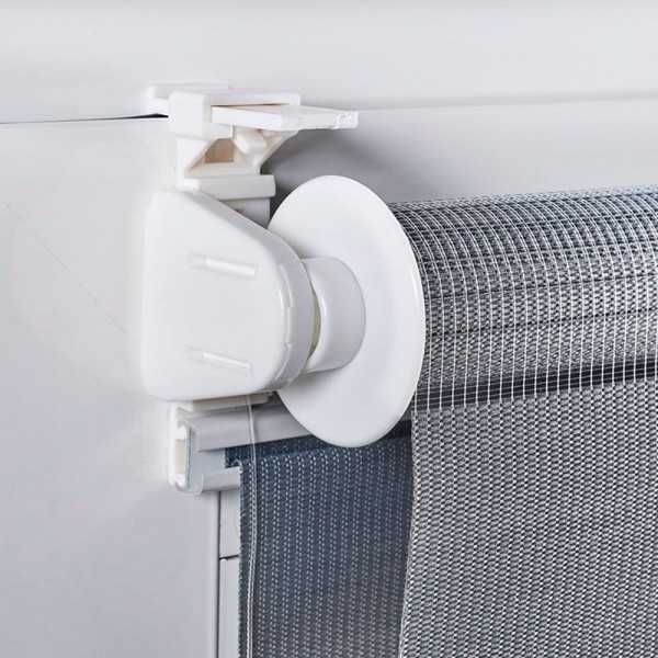 Estor Enrollable Clip & Fix, Noche & Dia, Plata 120 x 180 cm CINTACOR - STOR PLANET