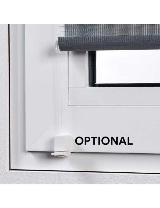 Estor Enrollable Clip & Fix, Noche & Dia, Plata 120 x 180 cm CINTACOR - STOR PLANET