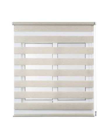 Estor Enrollable Clip & Fix, Noche & Dia, Lino 120 x 180 cm CINTACOR - STOR PLANET 2