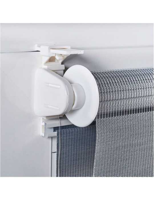 Estor Enrollable Clip & Fix, Noche & Dia, Lino 120 x 180 cm CINTACOR - STOR PLANET