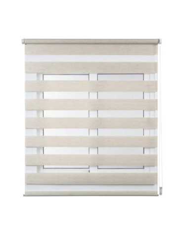 Estor Enrollable Clip & Fix, Noche & Dia, Lino 150 x 180 cm CINTACOR - STOR PLANET 2
