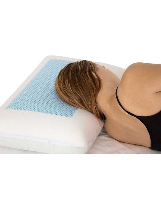 Almohada Ergonómica con Gel Refrescante 50 x 30 x 12 cm 5FIVE